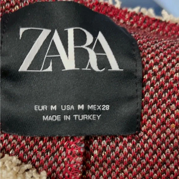 Zara straight shift dress with pearl neckline - Picture 4 of 7